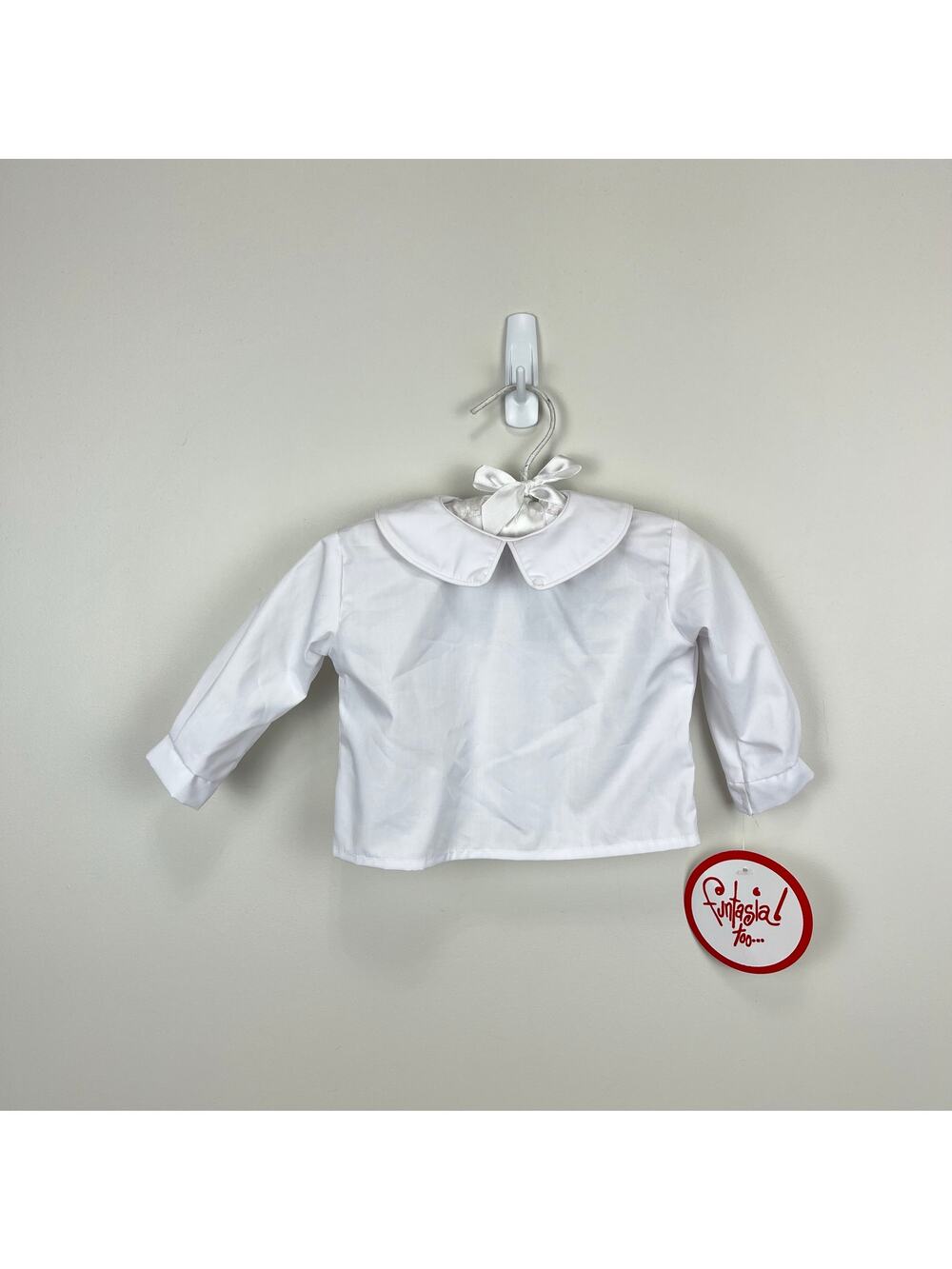 Funtasia Too White Dress Shirt 3 Months NWT